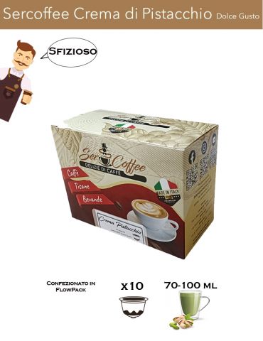 Dolce Gusto SerCoffee Crema al Pistacchio x10 Comp. SerCoffee - 2