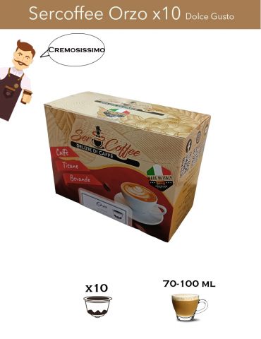 Dolce Gusto SerCoffee Orzo x10 Comp. SerCoffee - 3