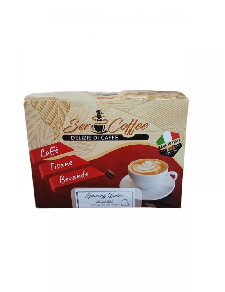 Nespresso SerCoffee Ginseng x20 Comp. SerCoffee - 2