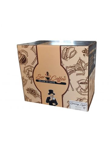 Ginseng Dolce Light SerCoffee x50 Comp. Dolce Gusto SerCoffee - 1