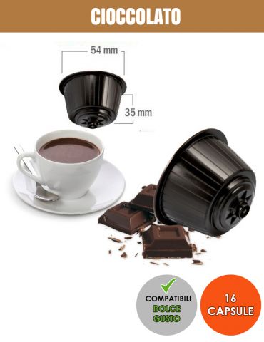 Dolce Gusto SerCoffee Cioccolato Fondente x10 Comp. SerCoffee - 4